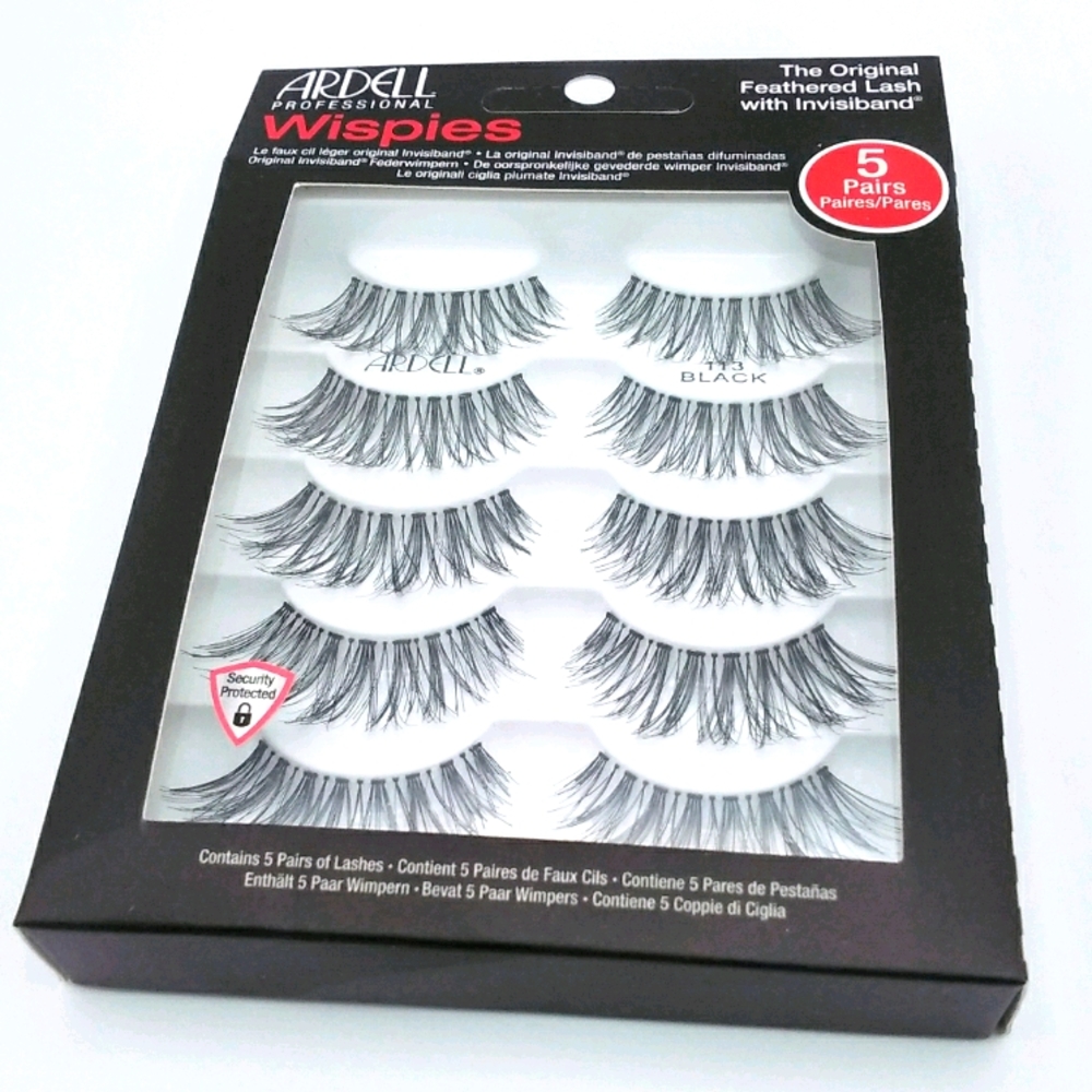 Ardell Wispies 113 Black 5 Pair in 1 Lash Set